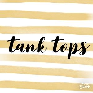 👇🏼 TANK TOPS • SLEEVELESS TOPS BELOW